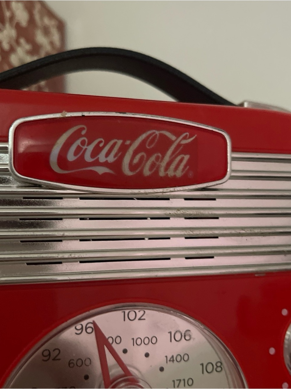 Coca Cola Vintage am/fm radio - Picture 4 of 4
